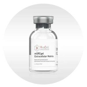 mSRCgel™ Extracellular Matrix, Reduced Growth Factors extracted from EHS mouse sarcoma [-] Phenol Red