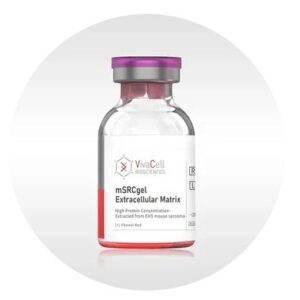 mSRCgel™ Extracellular Matrix, High Protein Concentration extracted from EHS mouse sarcoma [+] Phenol Red