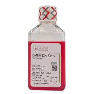DMEM 2X Conc., High Glucose, without L-Glutamine, Sodium Bicarbonate, Sodium Pyruvate
