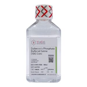 Dulbecco's Phosphate Buffered Saline (DPBS), 10X Conc., without Calcium, Magnesium
